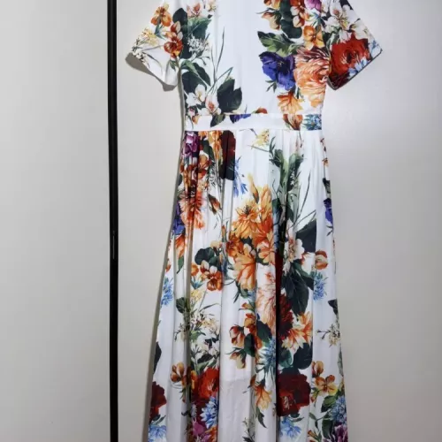 Replica Dolce & Gabbana Dresses Short Sleeved For Women #1351227 $112.00 USD for Wholesale
