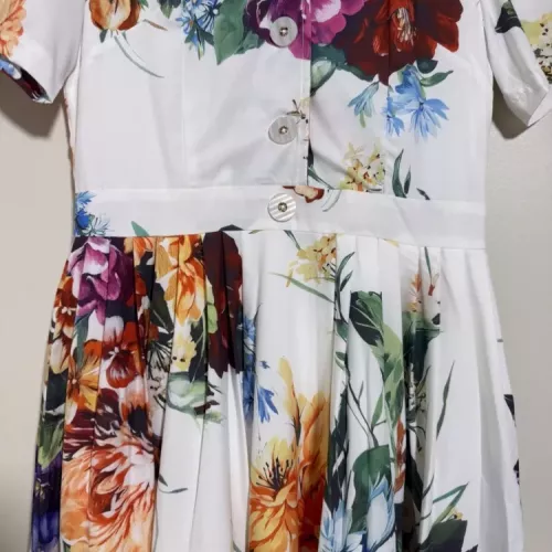 Replica Dolce & Gabbana Dresses Short Sleeved For Women #1351227 $112.00 USD for Wholesale