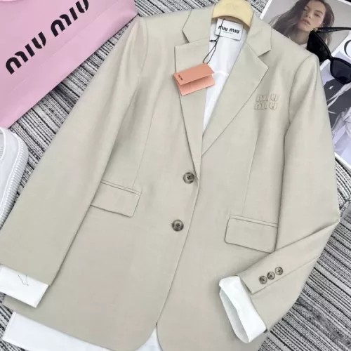 Cheap MIU MIU Jackets Long Sleeved For Women #1351236, $$98.00 USD On MIU MIU Jackets