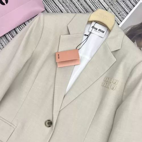 Replica MIU MIU Jackets Long Sleeved For Women #1351236 $98.00 USD for Wholesale