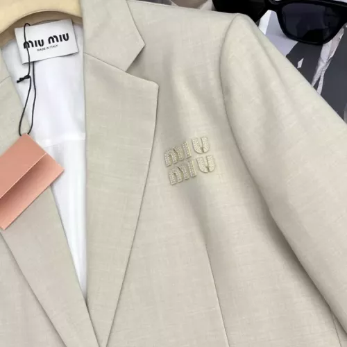 Replica MIU MIU Jackets Long Sleeved For Women #1351236 $98.00 USD for Wholesale