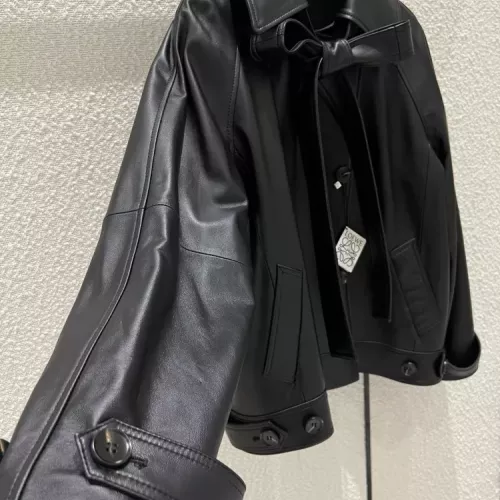 Replica LOEWE Jackets Long Sleeved For Women #1351240 $105.00 USD for Wholesale