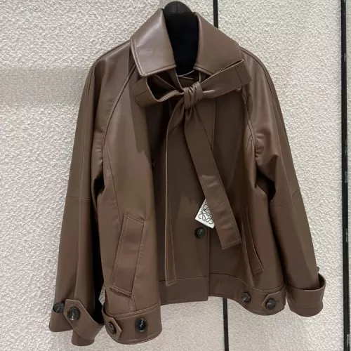 Replica LOEWE Jackets Long Sleeved For Women #1351242 $105.00 USD for Wholesale
