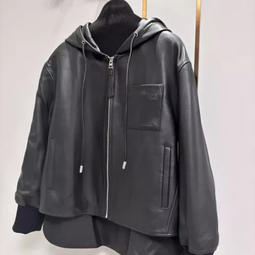 Replica LOEWE Jackets Long Sleeved For Women #1351247 $102.00 USD for Wholesale
