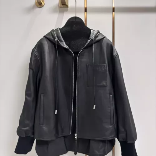 Replica LOEWE Jackets Long Sleeved For Women #1351247 $102.00 USD for Wholesale