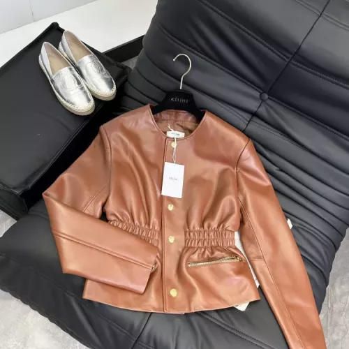 Replica Celine Jackets Long Sleeved For Women #1351253 $102.00 USD for Wholesale