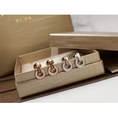 Replica Bvlgari Earrings For Women #1351293 $32.00 USD for Wholesale