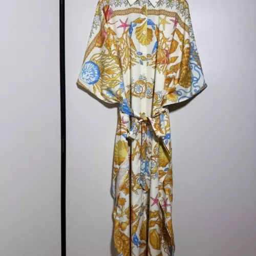 Cheap Versace Dresses Middle Sleeved For Women #1351320, $$105.00 USD On Versace Dresses