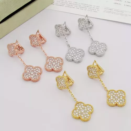 Replica Van Cleef & Arpels Earrings For Women #1351370 $34.00 USD for Wholesale