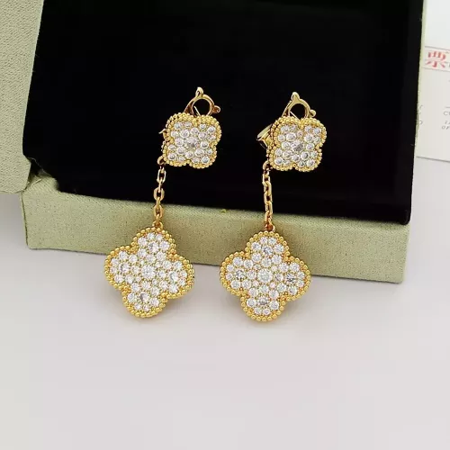Replica Van Cleef & Arpels Earrings For Women #1351372 $34.00 USD for Wholesale