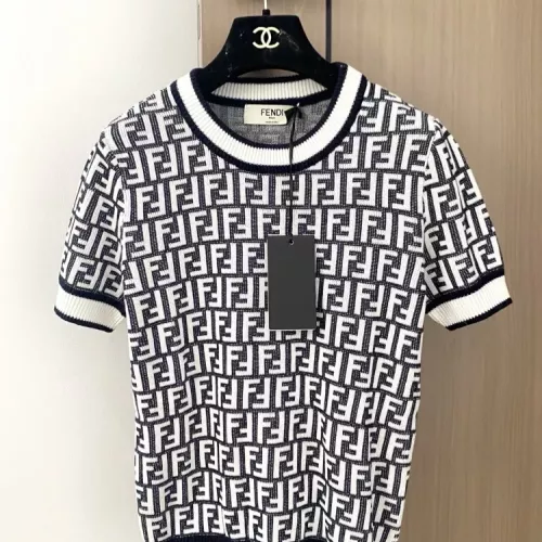 Cheap Fendi Sweaters Short Sleeved For Women #1351395, $$98.00 USD On Fendi Sweaters
