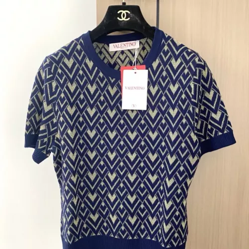 Cheap Valentino Sweaters Short Sleeved For Women #1351406, $$96.00 USD On Valentino Sweaters
