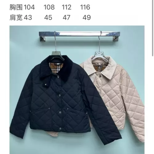 Replica Burberry Coats Long Sleeved For Women #1351423 $132.00 USD for Wholesale