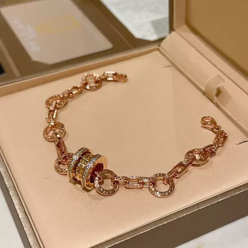 Replica Bvlgari Bracelets In Rose Gold #1351425 $48.00 USD for Wholesale