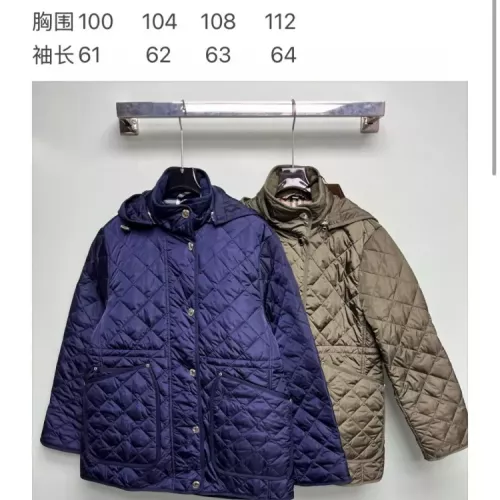 Replica Burberry Coats Long Sleeved For Women #1351427 $140.00 USD for Wholesale