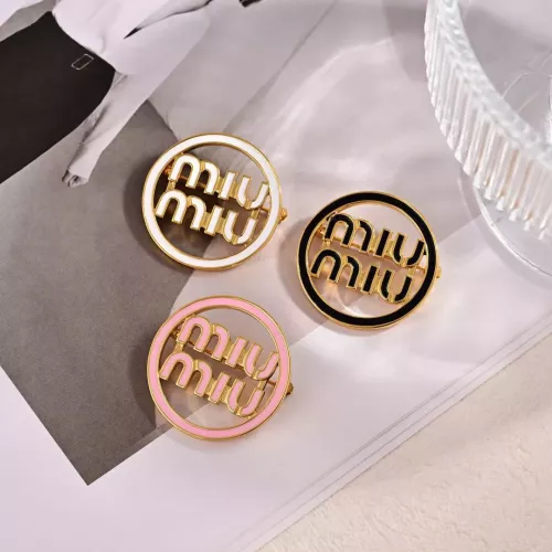 Replica MIU MIU Brooches For Women #1351498 $27.00 USD for Wholesale