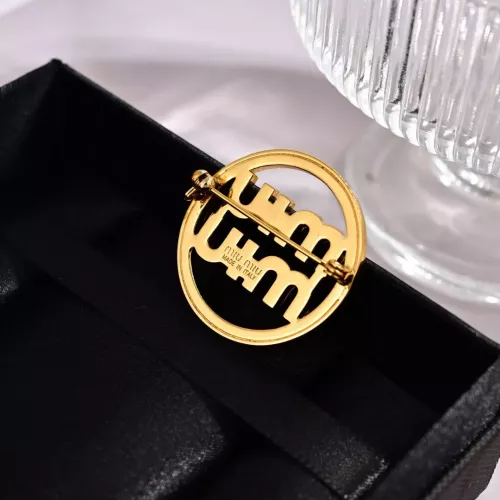 Replica MIU MIU Brooches For Women #1351498 $27.00 USD for Wholesale