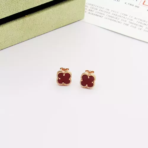 Cheap Van Cleef &amp; Arpels Earrings For Women #1351514, $$25.00 USD On Van Cleef &amp; Arpels Earrings