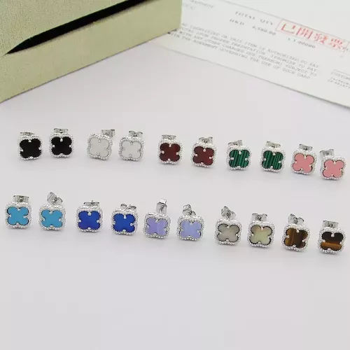 Replica Van Cleef & Arpels Earrings For Women #1351528 $25.00 USD for Wholesale