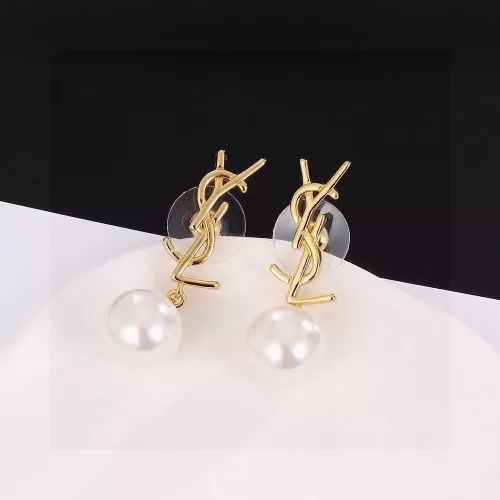 Cheap Yves Saint Laurent YSL Earrings For Women #1351538, $$25.00 USD On Yves Saint Laurent YSL Earrings