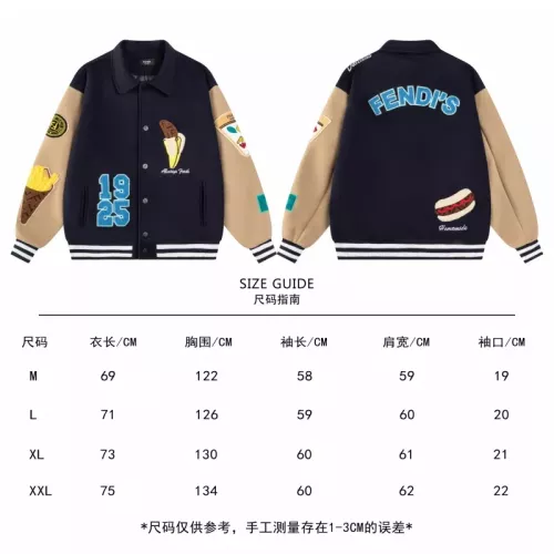 Replica Fendi Jackets Long Sleeved For Unisex #1351598 $80.00 USD for Wholesale