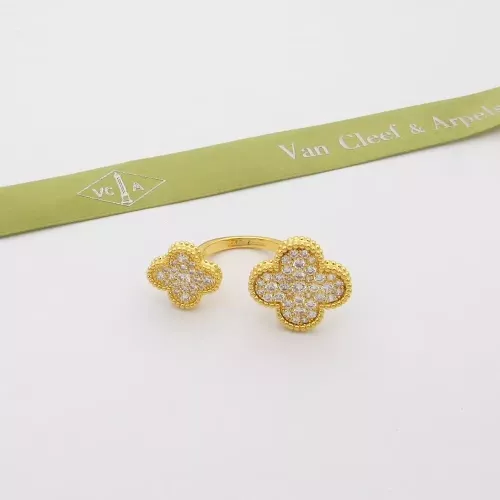 Cheap Van Cleef &amp; Arpels Rings In Gold For Women #1351671, $$27.00 USD On Van Cleef &amp; Arpels Rings