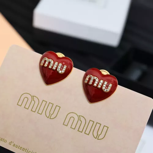 Cheap MIU MIU Earrings For Women #1351675, $$27.00 USD On MIU MIU Earrings