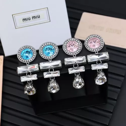 Replica MIU MIU Earrings For Women #1351679 $32.00 USD for Wholesale