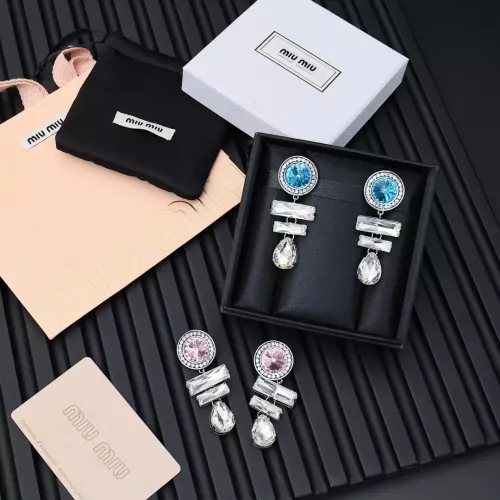 Replica MIU MIU Earrings For Women #1351679 $32.00 USD for Wholesale