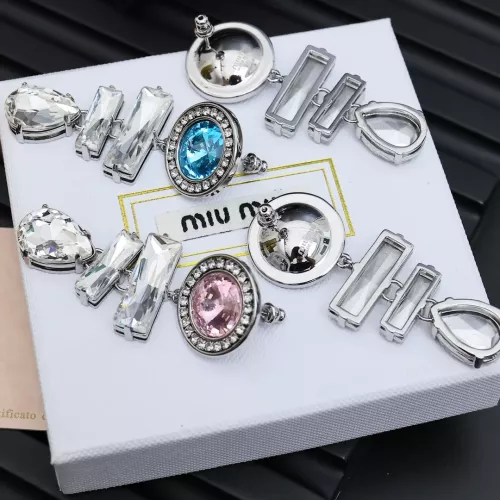 Replica MIU MIU Earrings For Women #1351679 $32.00 USD for Wholesale