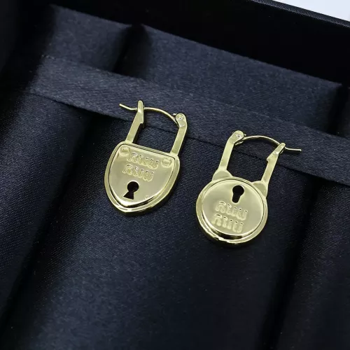 Cheap MIU MIU Earrings For Women #1351681, $$25.00 USD On MIU MIU Earrings