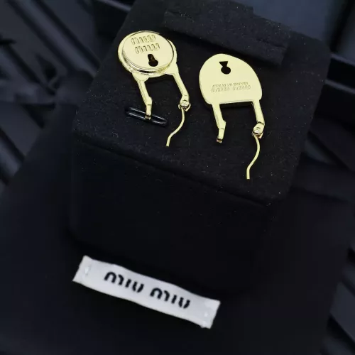 Replica MIU MIU Earrings For Women #1351681 $25.00 USD for Wholesale