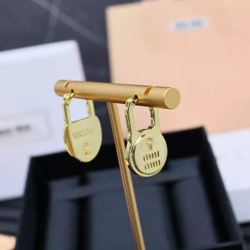 Replica MIU MIU Earrings For Women #1351681 $25.00 USD for Wholesale