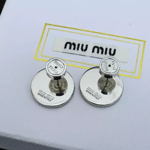 Replica MIU MIU Earrings For Women #1351683 $27.00 USD for Wholesale