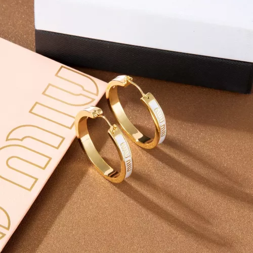 Cheap MIU MIU Earrings For Women #1351696, $$29.00 USD On MIU MIU Earrings