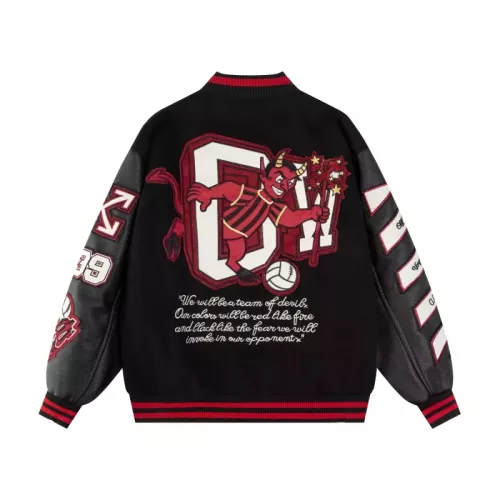 Replica Off-White Jackets Long Sleeved For Unisex #1351698 $80.00 USD for Wholesale