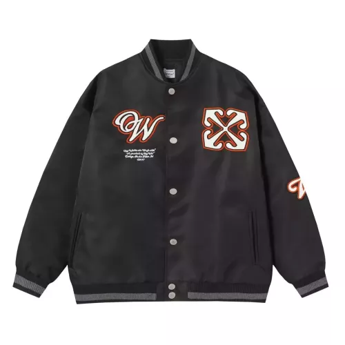 Cheap Off-White Jackets Long Sleeved For Unisex #1351705, $$80.00 USD On Off-White Jackets