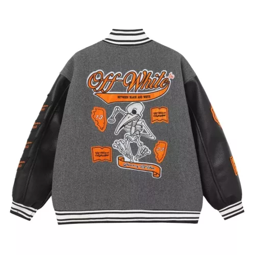 Replica Off-White Jackets Long Sleeved For Unisex #1351723 $80.00 USD for Wholesale