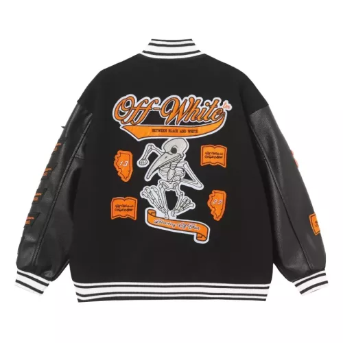 Replica Off-White Jackets Long Sleeved For Unisex #1351729 $80.00 USD for Wholesale