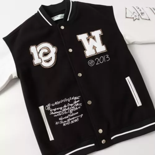 Replica Off-White Jackets Long Sleeved For Unisex #1351732 $82.00 USD for Wholesale