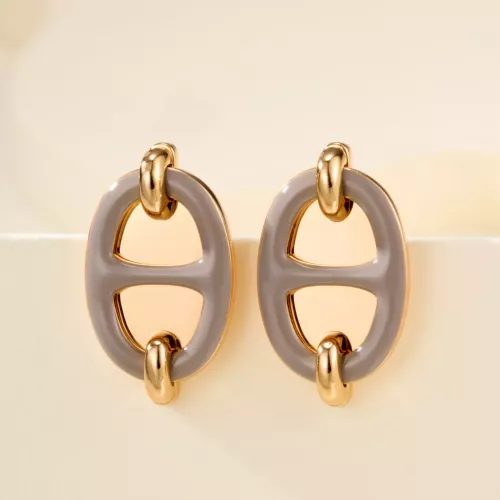 Cheap Hermes Earrings For Women #1351740, $$56.00 USD On Hermes Earrings