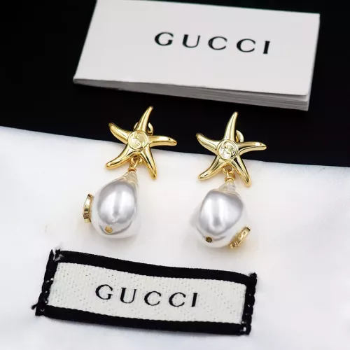 Replica Gucci Earrings For Women #1351770 $25.00 USD for Wholesale