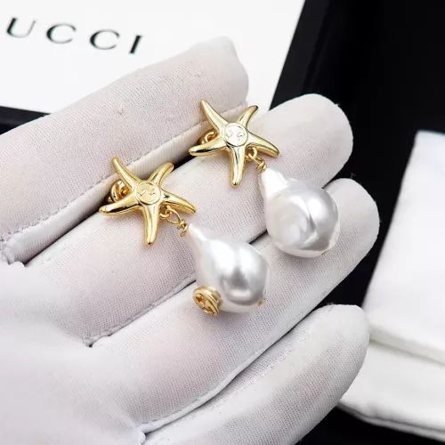 Replica Gucci Earrings For Women #1351770 $25.00 USD for Wholesale