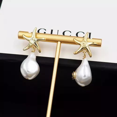 Replica Gucci Earrings For Women #1351770 $25.00 USD for Wholesale