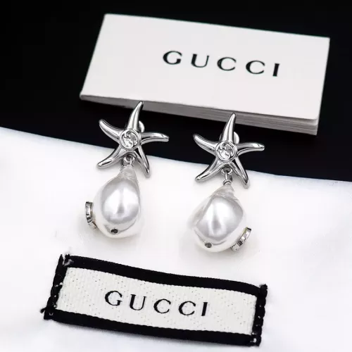 Replica Gucci Earrings For Women #1351771 $25.00 USD for Wholesale