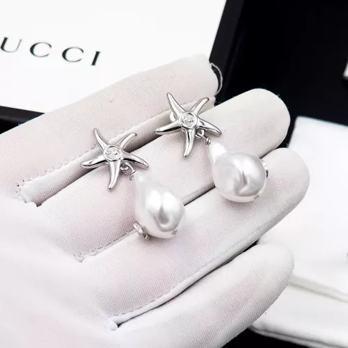 Replica Gucci Earrings For Women #1351771 $25.00 USD for Wholesale
