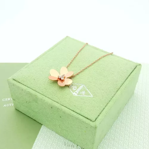 Replica Van Cleef & Arpels Necklaces For Women #1351800 $25.00 USD for Wholesale