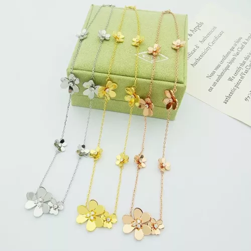 Replica Van Cleef & Arpels Necklaces For Women #1351803 $32.00 USD for Wholesale