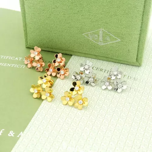 Replica Van Cleef & Arpels Earrings For Women #1351805 $29.00 USD for Wholesale