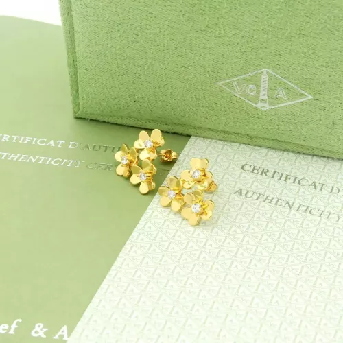 Replica Van Cleef & Arpels Earrings For Women #1351807 $29.00 USD for Wholesale